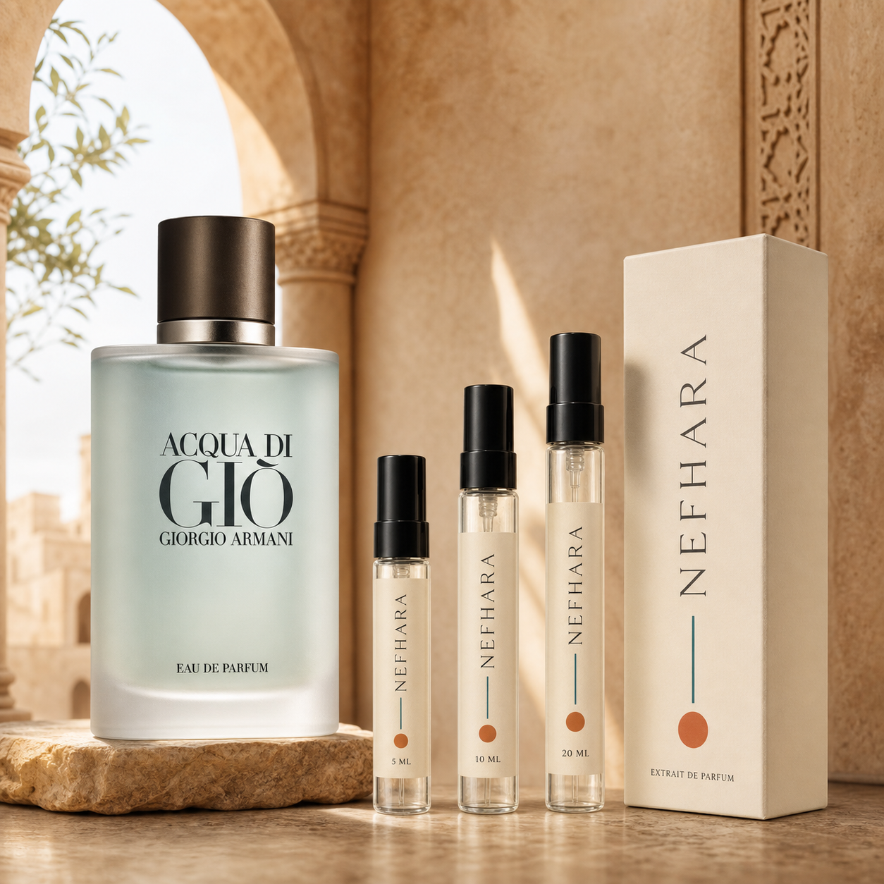 Armani Acqua di Gio décant NEFHARA Maroc