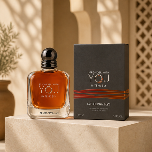 Giorgio Armani Stronger With You Intensely 150 ml original au Maroc