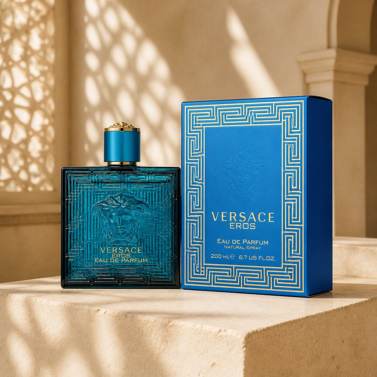 Versace Eros 200 ml original au Maroc