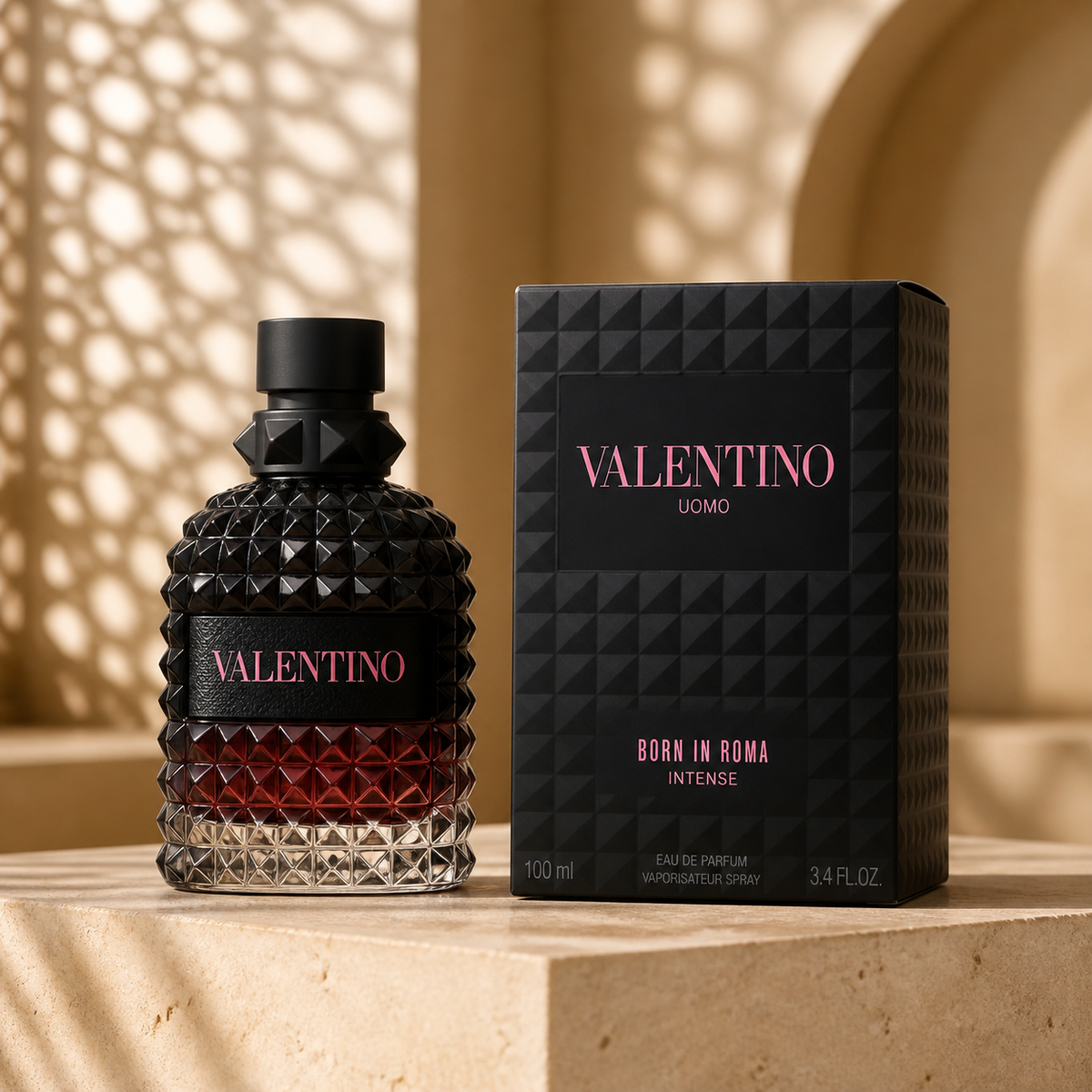 Valentino Uomo Born in Roma Intense 100 ml original au Maroc