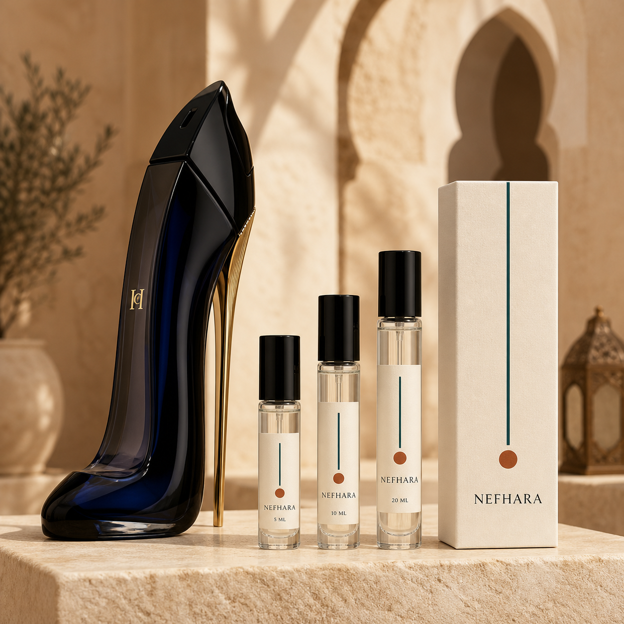 Carolina Herrera Good Girl luxury NEFHARA decants 5ml 10ml 20ml