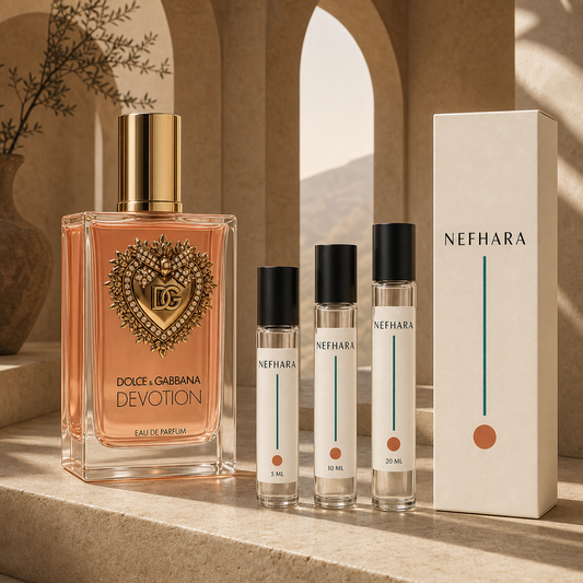 Dolce Gabbana Devotion luxury NEFHARA decants 5ml 10ml 20ml