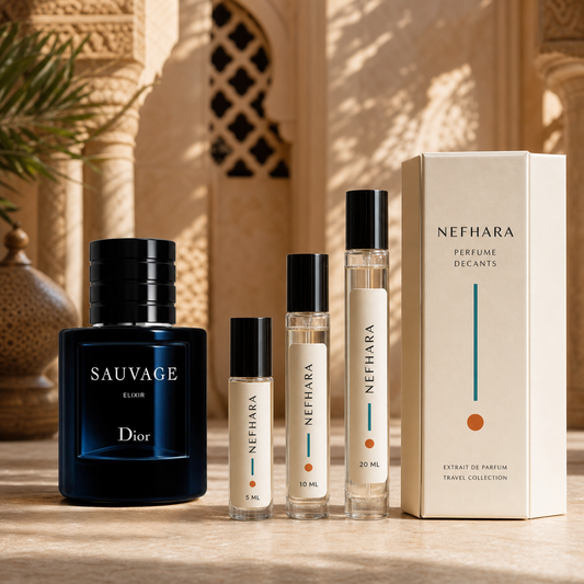 Dior Sauvage Elixir décant NEFHARA Maroc
