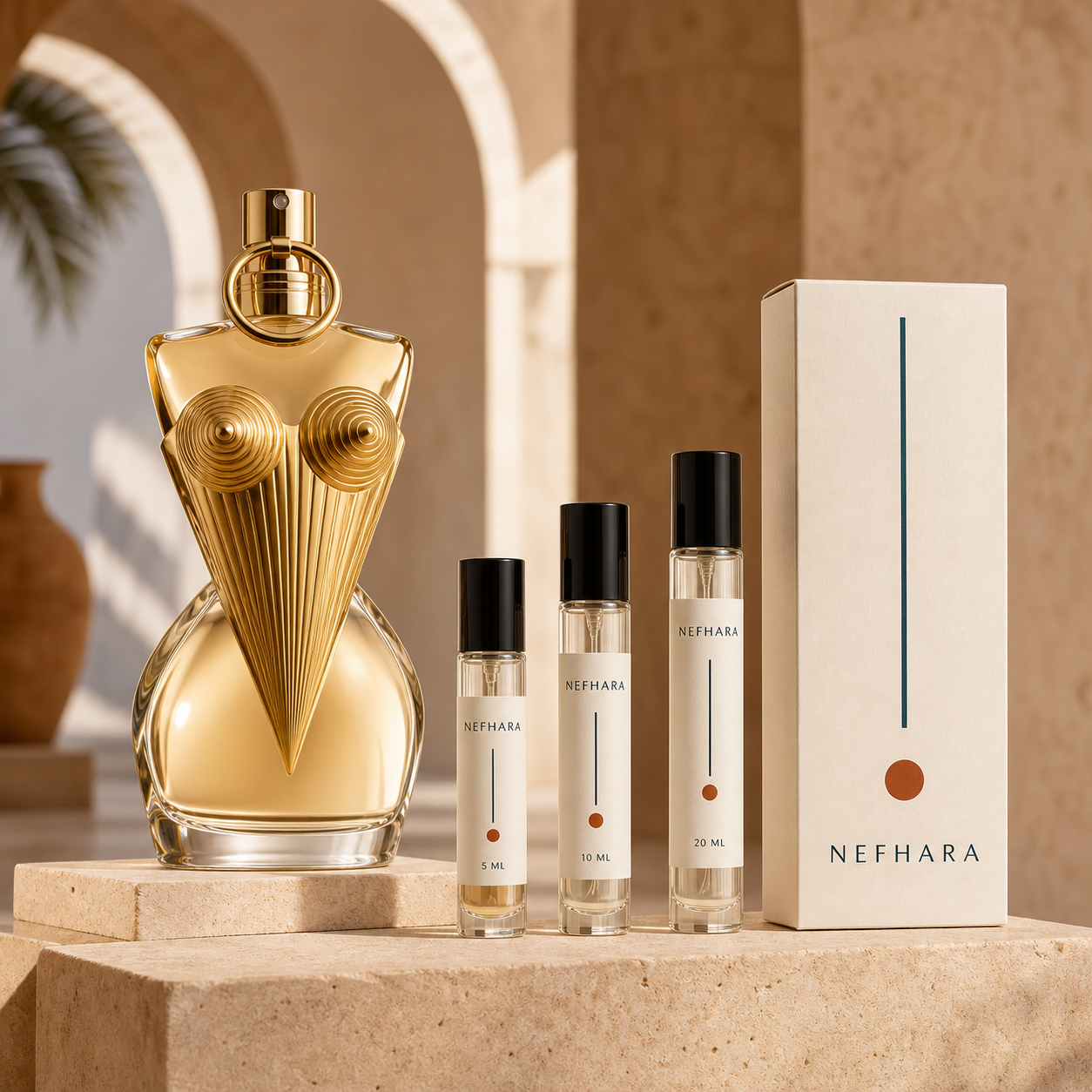 JPG Gaultier Divine luxury NEFHARA decants 5ml 10ml 20ml