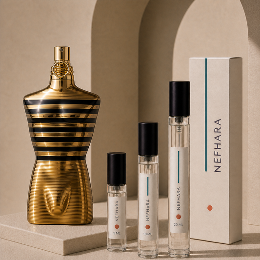 JPG Le Male Elixir luxury NEFHARA decants 5ml 10ml 20ml