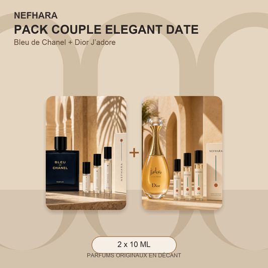 Pack Couple Elegant Date NEFHARA Maroc