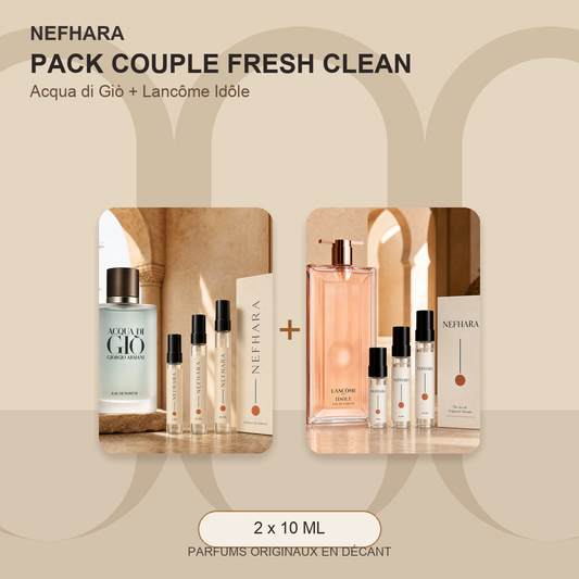 Pack Couple Fresh Clean NEFHARA Maroc