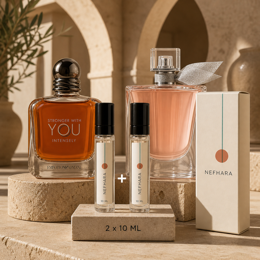 Pack Couple Sweet NEFHARA SWY Intensely La Vie Est Belle 2 x 10ml