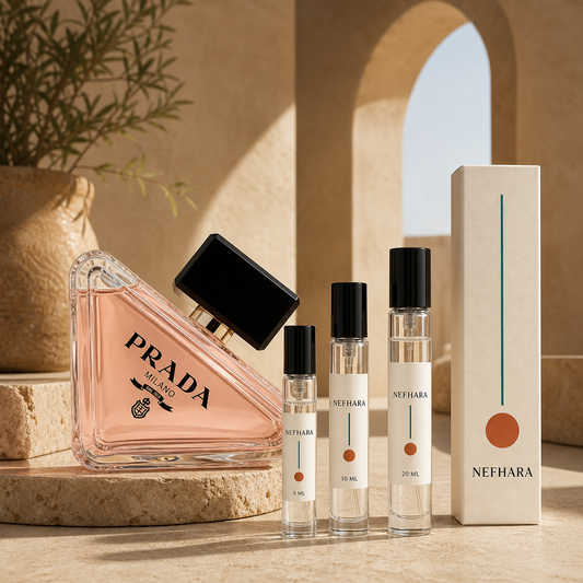 Prada Paradoxe luxury NEFHARA decants 5ml 10ml 20ml